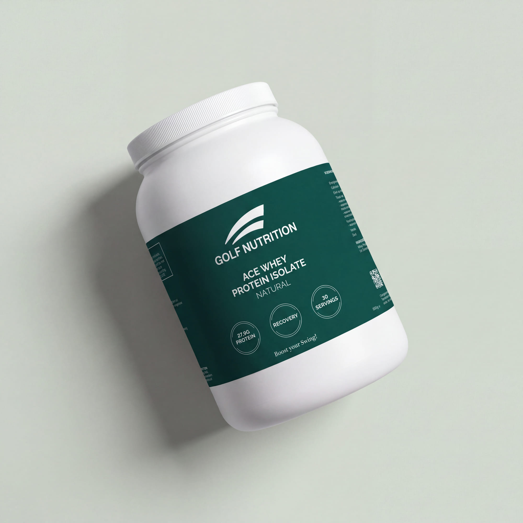 Ace Whey Protein Isolaat Natural bovenaanzicht