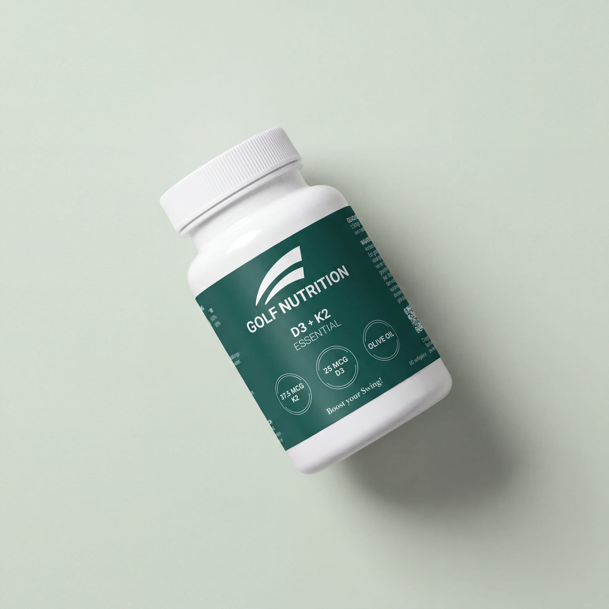 Vitamine K2 + D3 bovenaanzicht